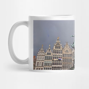 Brabo Fountain - Antwerp, Belgium (II) Mug